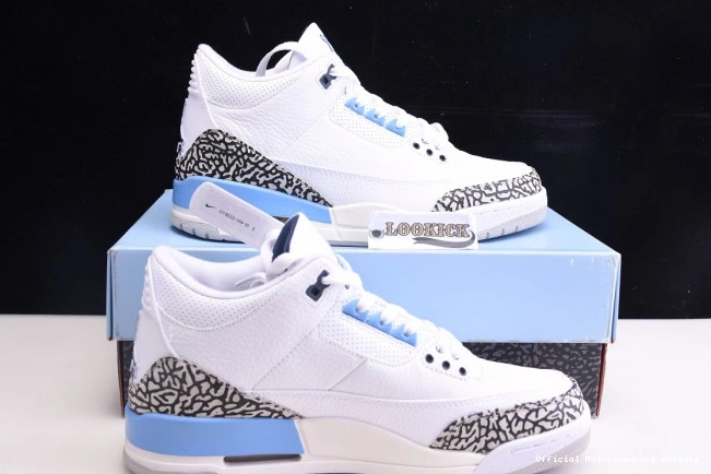Official Maikesneakers CT8532-104 Air UNC Jordan 3 0630